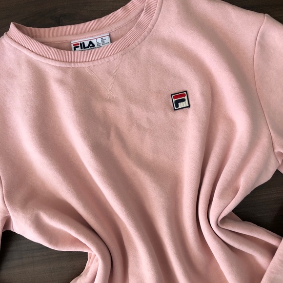 Fila Sweaters - FILA | Pink Crewneck Sweater